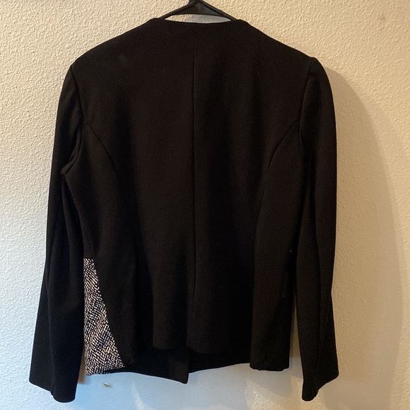 Calvin Klein multi material blazer size 8 - Picture 6 of 6